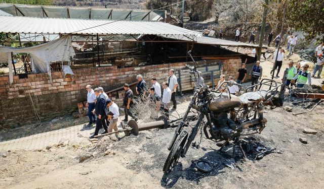 İzmir Büyükşehir’den tarihi karar: Yangın mağdurları su faturası ödemeyecek