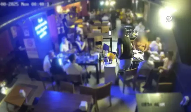 İzmir'de restoranda cinayet: Görüntüler ortaya çıktı