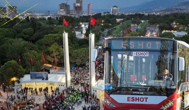 ESHOT’tan İzmirlilere müjde: İzmir Fuarı hatları saat 06.00’ya kadar hizmet verecek