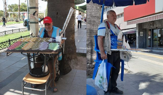 İzmir’de zabıta engeline portatif çözüm: Milli piyangocu tezgahını sırtına yükleyip kaçıyor