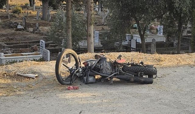 İzmir'de feci motosiklet kazası: 1 kişi hayatını kaybetti