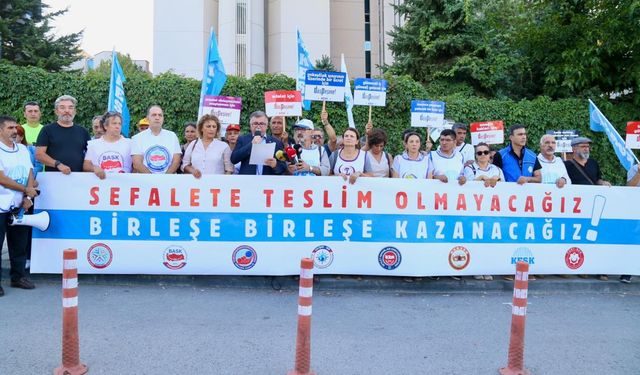 İzmir'de kamu emekçisi iş bırakıyor: Sıtmaya razı değiliz