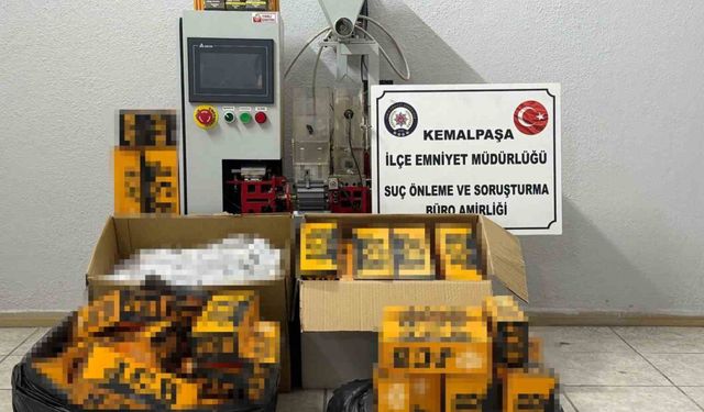 Kemalpaşa’da kaçak sigara operasyonu: 4 şüpheliye adli işlem