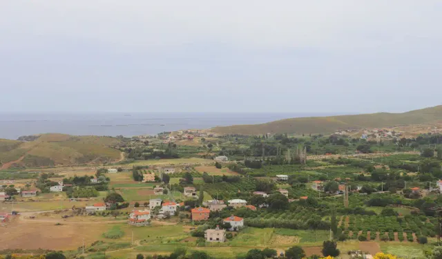 Karaburun'da deniz kenarında yemyeşil bir köy: Sadece 535 kişi yaşıyor