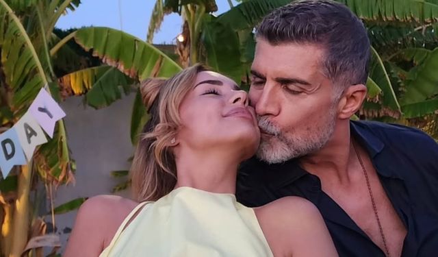 Özcan Deniz’den eşine aşk dolu doğum günü sürprizi