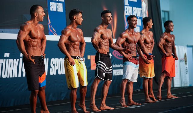 İzmir'de vücut geliştirme şampiyonası: Milli takıma seçilen sporcular belli oldu