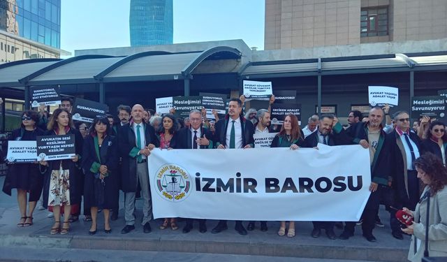 Adli yıl açılışında İzmir Barosu’na ambargo: Ses yükseltmeye devam edeceğiz!