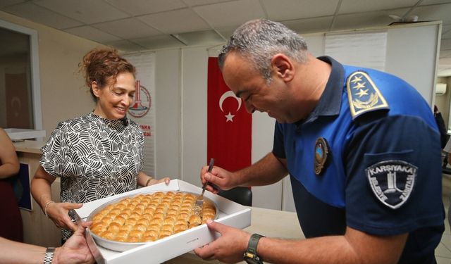 Başkan Ünsal'dan zabıta personeline teşekkür: Belediyemizin gülen yüzüsünüz