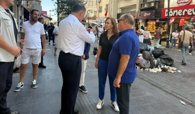 TİP İzmir'den eylemdeki işçilere destek: Haklarını Cemil Tugay'a yedirmeyeceğiz