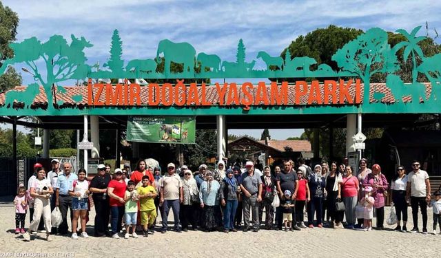 Ödemiş yangınından etkilenenlere moral gezisi