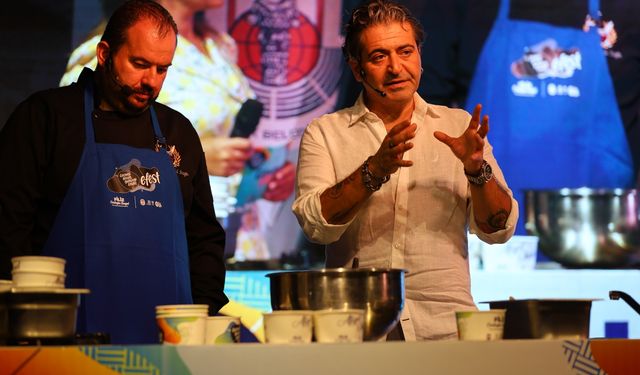 İzmir'de lezzet festivali: Ünlü şefler vatandaşlarla buluştu