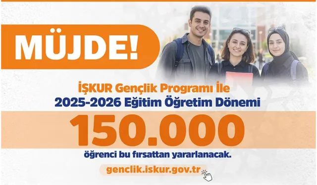 İŞKUR Gençlik Programı Ekim ayında başlıyor