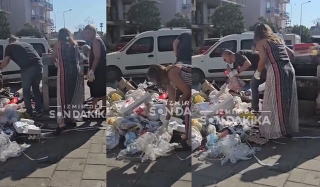 İzmir’de kriz derinleşiyor: Karşıyaka’da çöpler toplanmayınca vatandaşlar kolları sıvadı