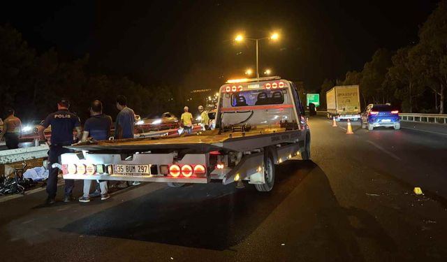 Balçova'da feci kaza: Motosiklet sürücüsü hayatını kaybetti