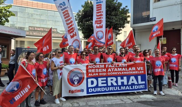 İzmir’de atama krizine Eğitim-İş'ten tepki: Re’sen atamalar sürgün politikasıdır