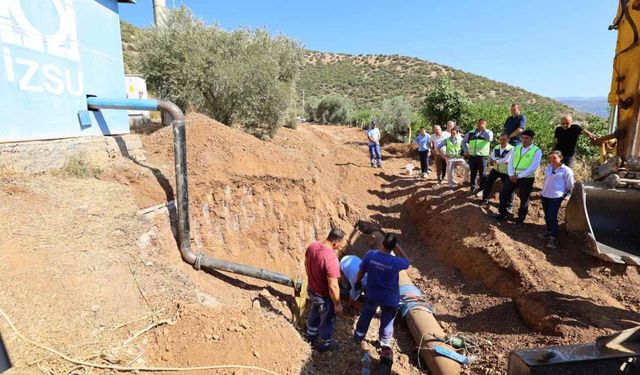 İZSU'dan Selçuk'a müjde: Su sorunu çözüldü