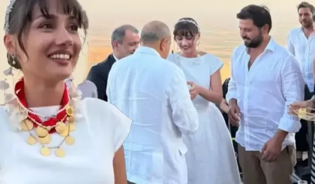 Sevda Erginci’nin rüya gibi düğünü: Nikah İzmir’de, kutlama Sakız Adası’nda!