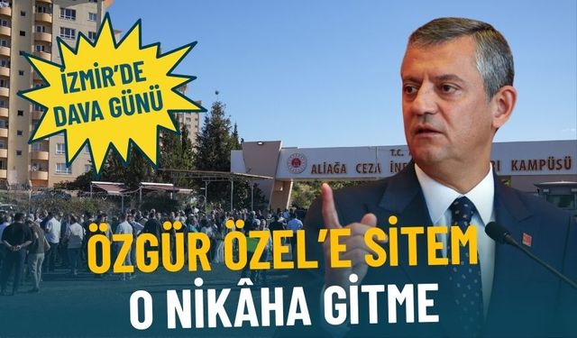 İzmir'de Kooperatif davasını izleyen Özgür Özel'e sitem: O nikaha gitme
