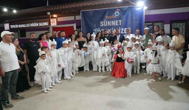 Seferihisar'da toplu sünnet şöleni yapıldı