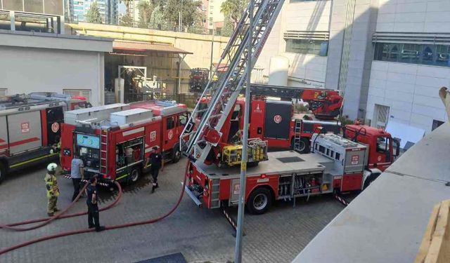Torbalı Devlet Hastanesi'nde yangın