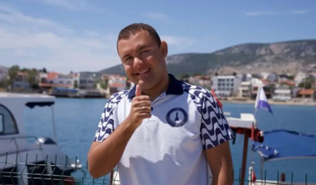 İzmirli Tuna dünya tarihine geçti