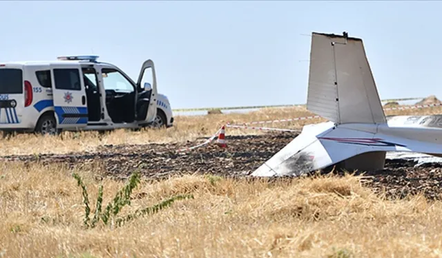 İzmir'de eğitim uçağı düşmüş, pilot hayatını kaybetmişti: O anlar kamerada!