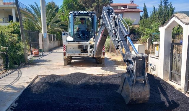 Urla’da hizmet seferberliği: Yollar, parklar ve okullar yenileniyor