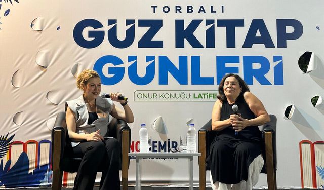 Torbalı Güz Kitap Günleri devam ediyor: Latife Tekin okurlarıyla buluştu