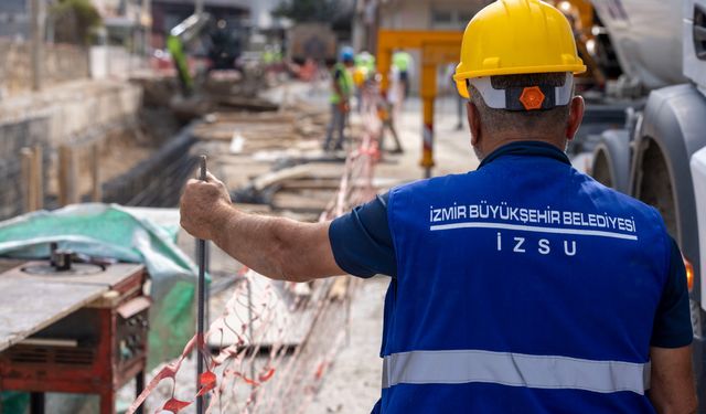 İZSU'dan Kozağaç Deresi'ne 12 milyon liralık yatırım