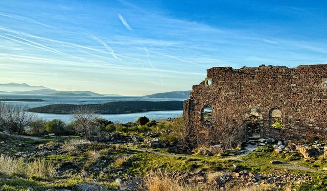 Keçileri ve değirmen taşlarıyla ünlü: Ildırı Antik Yerleşimi
