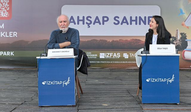 İZKİTAP’ın Onur konuğu Mehmet Eroğlu: Yazmazsam yaşayamam!