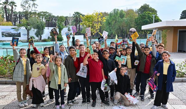 İZKİTAP’a çocuklardan yoğun ilgi
