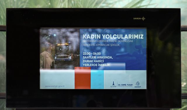 Kadınlar için daha güvenli bir İzmir: Otobüslerde yeni dönem
