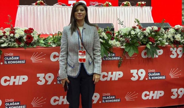 CHP İzmir’de tek kadın ilçe başkanı: Kurultay delegesi seçildi