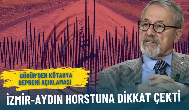 Naci Görür’den Kütahya depremi açıklaması: İzmir-Aydın horstuna dikkat çekti