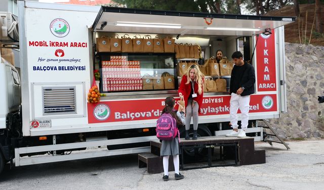 Balçova’da öğrencilere beslenme desteği