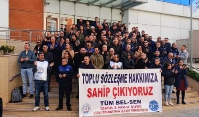 Çiğli Belediyesi emekçileri ayakta: Krizin sorumlusu değiliz, faturayı bizlere kesmeyin!