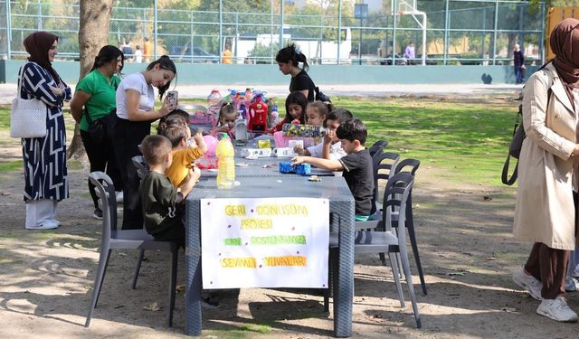 Bayraklı Belediyesi’nden çocuklara doğa bilinci etkinliği