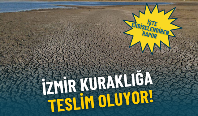 İzmir kuraklığa teslim oluyor: İşte endişelendiren 2025 su yılı raporu