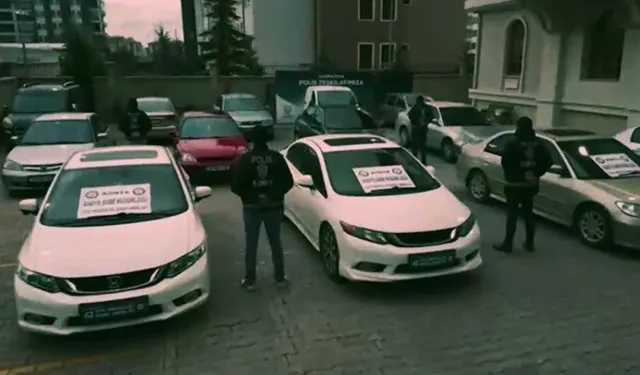 İzmir'de change araç operasyonu!