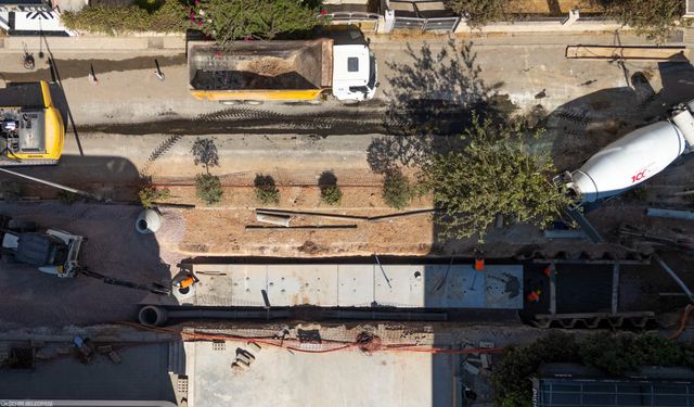İzmir’de yağmur suyu ve atık su hatları ayrılıyor