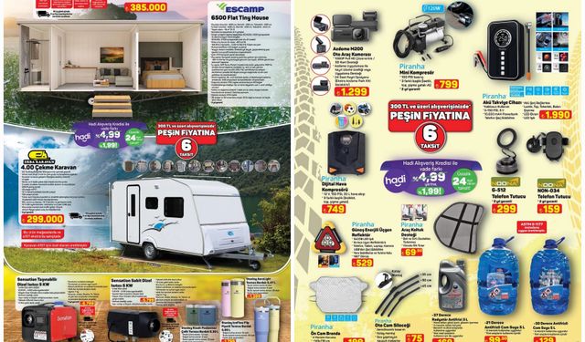 A101'e tiny house geliyor: 20 Kasım Perşembe 2025 A101 Aldın Aldın kataloğu açıklandı