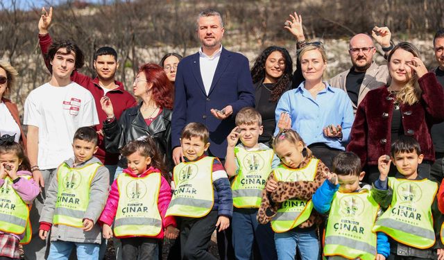 Minikler Buca’yı yeniden yeşillendirecek