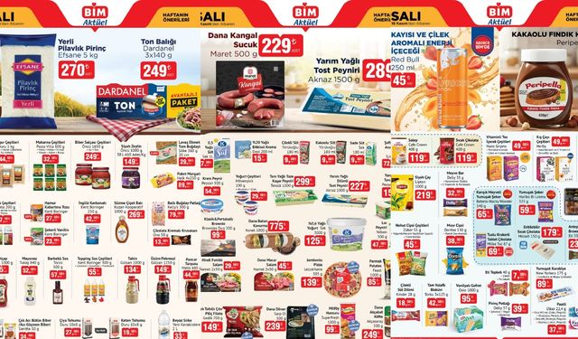 BİM 18 Kasım 2025 aktüel ürünler kataloğunu yayımladı: Yarın BİM'de uygun fiyatları ürünler raflarda