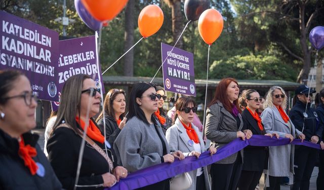 Bornova’da 25 Kasım dayanışması