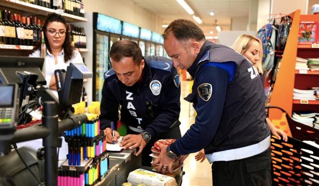 Çeşmede market ve okul kantinlerine sıkı denetim