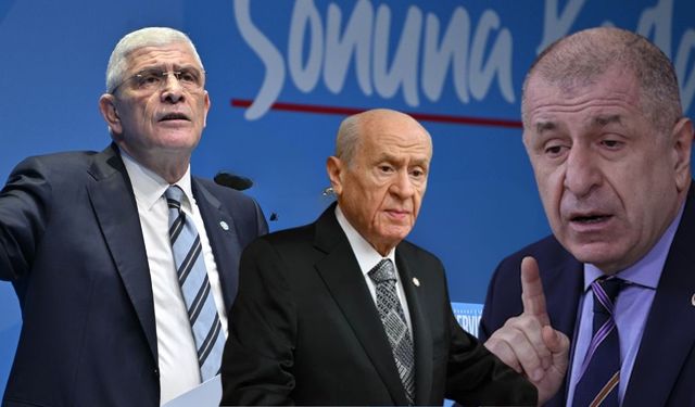 Bahçeli'ye Dervişoğlu ve Özdağ'dan sert tepki: Salın gitsin!