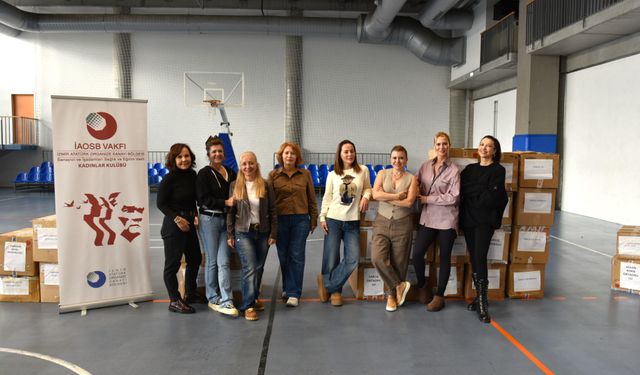 İAOSB’den çocuklara kışlık giysi desteği