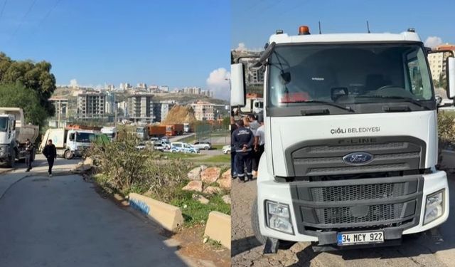 İzmir’de Harmandalı gerilimi: Çiğli Belediyesi, girişi araçla engelledi