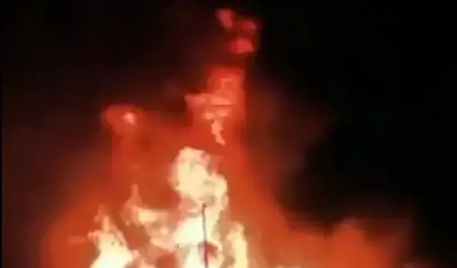 LPG dolum tesisi patladı: Yaralılar var!